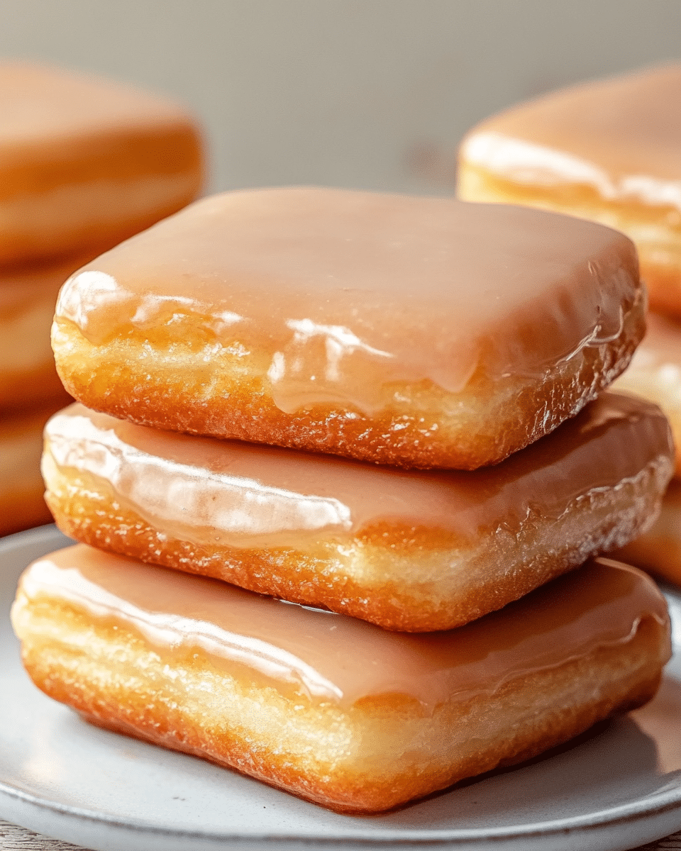Homemade Maple Donut Bars