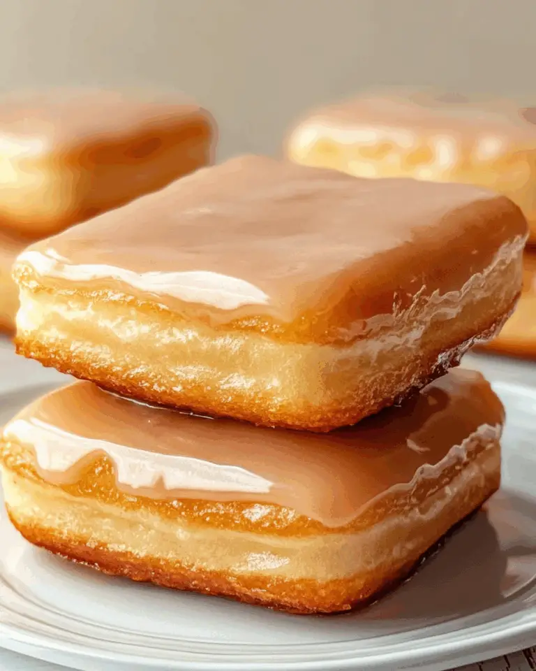 Homemade Maple Donut Bars
