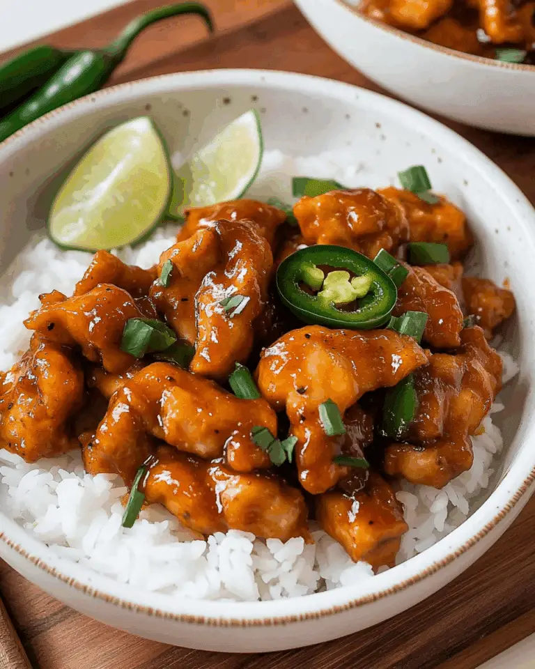 Honey Jalapeño Chicken