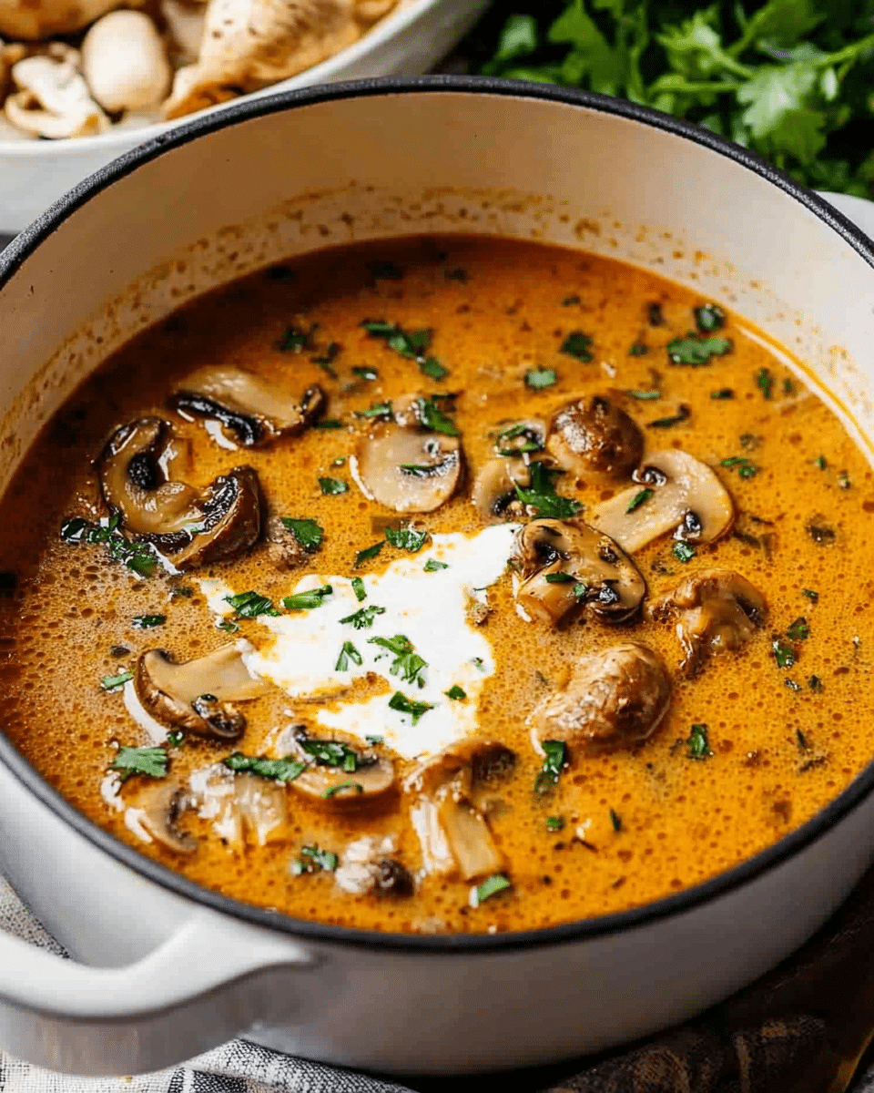 Hungarian Mushroom Soup