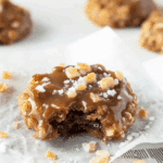 Irresistible No-Bake Salted Caramel Cookies