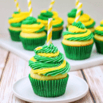 Lemon Lime 7UP Soda Cupcakes