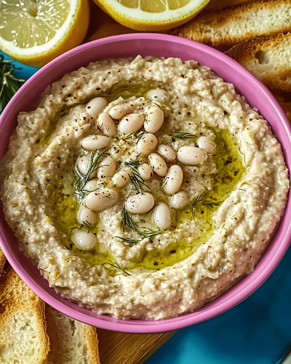 Lemony White Bean Dip