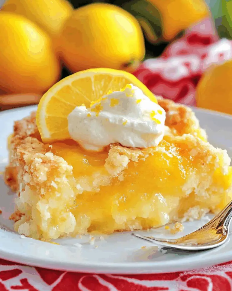Magic Lemon Cobbler