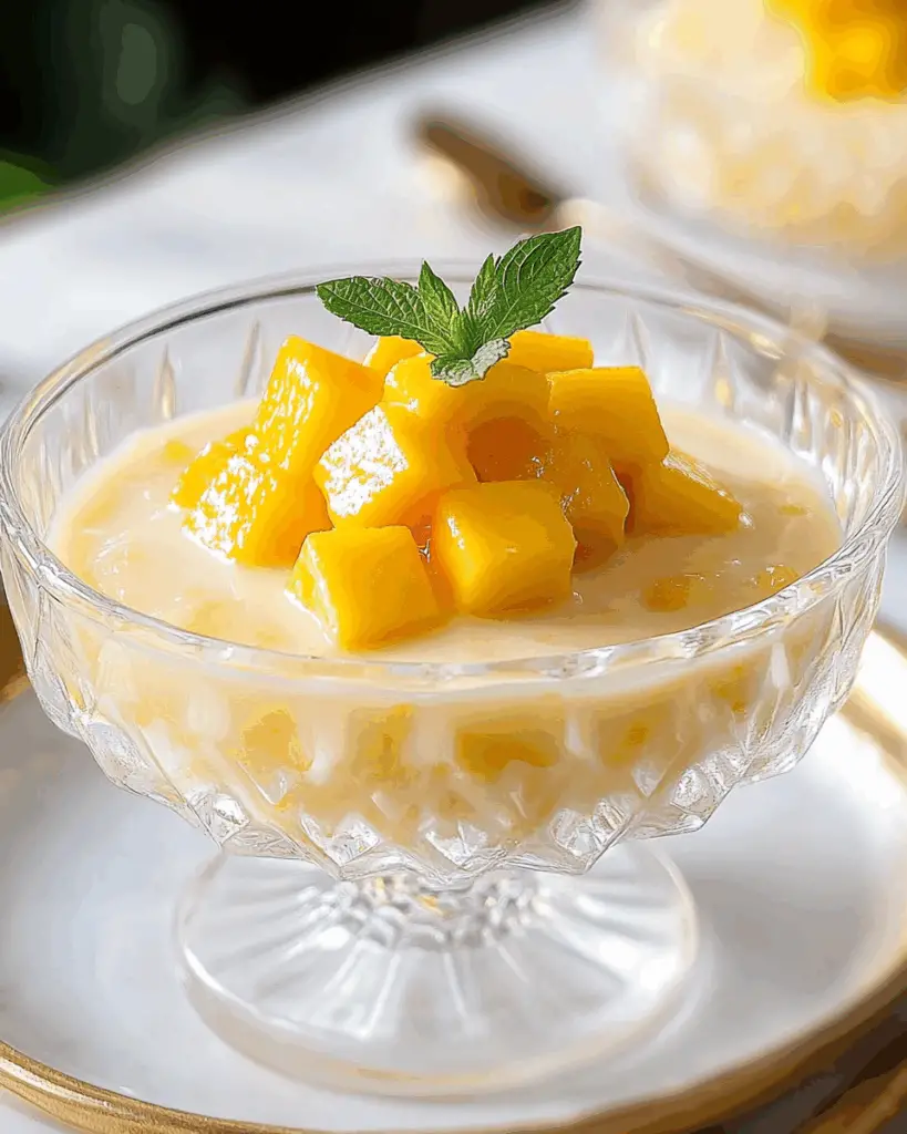 Mango Pudding