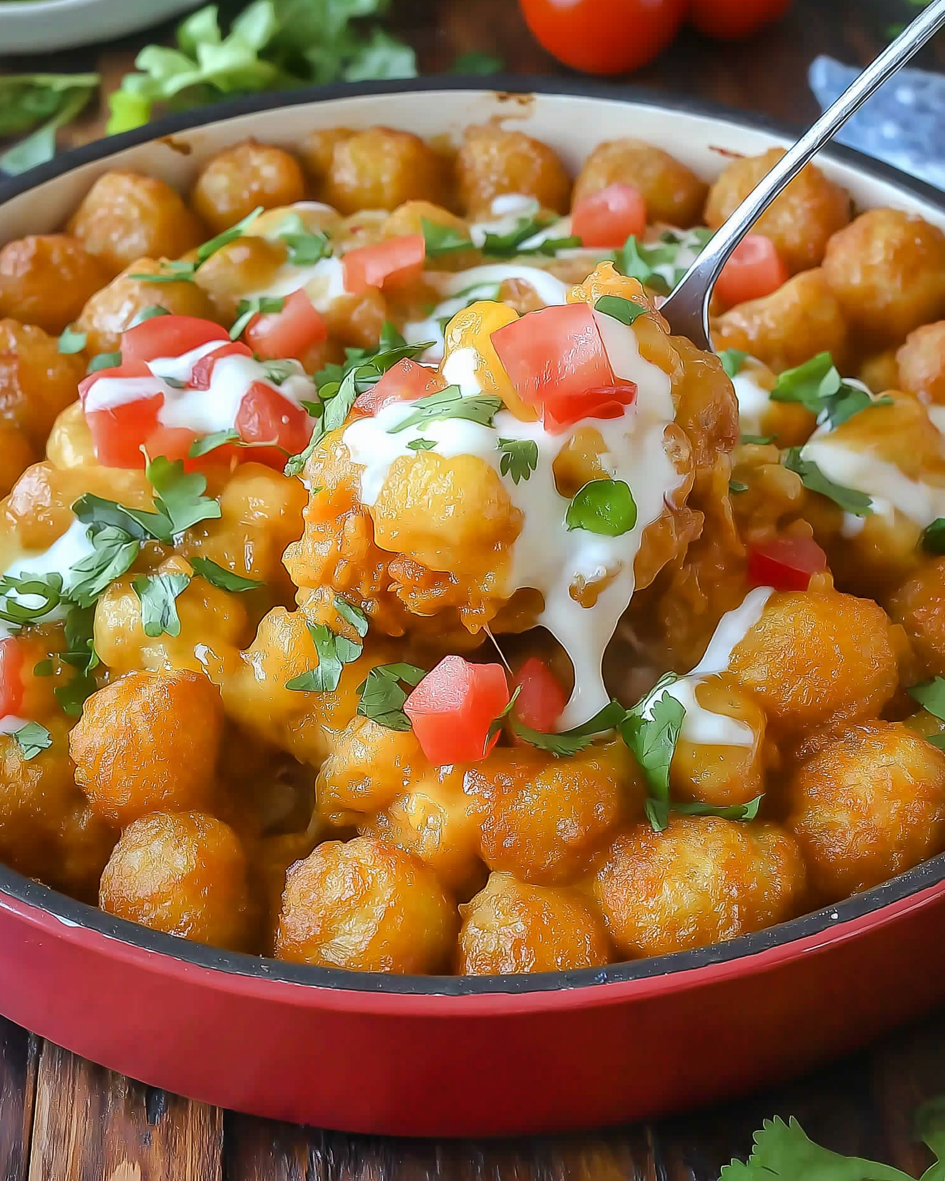Mexican Tater Tot Casserole