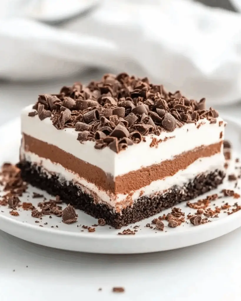 No-Bake Chocolate Lasagna