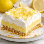 No-Bake Lemon Pie Cheesecake Bars