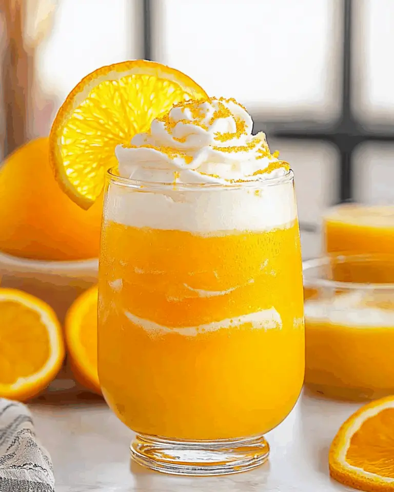 Orange Creamsicle Drink