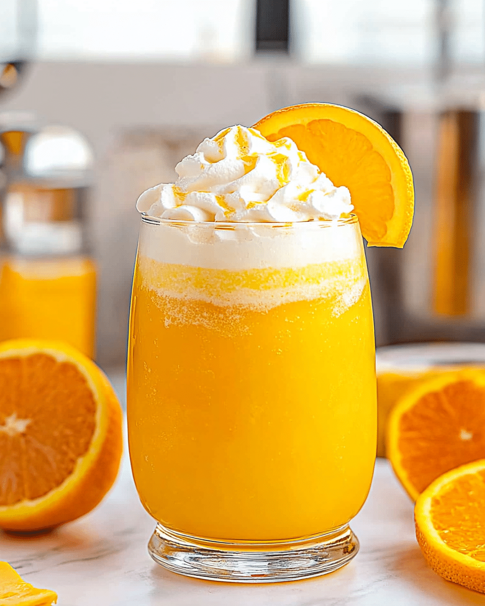 Orange Creamsicle Drink