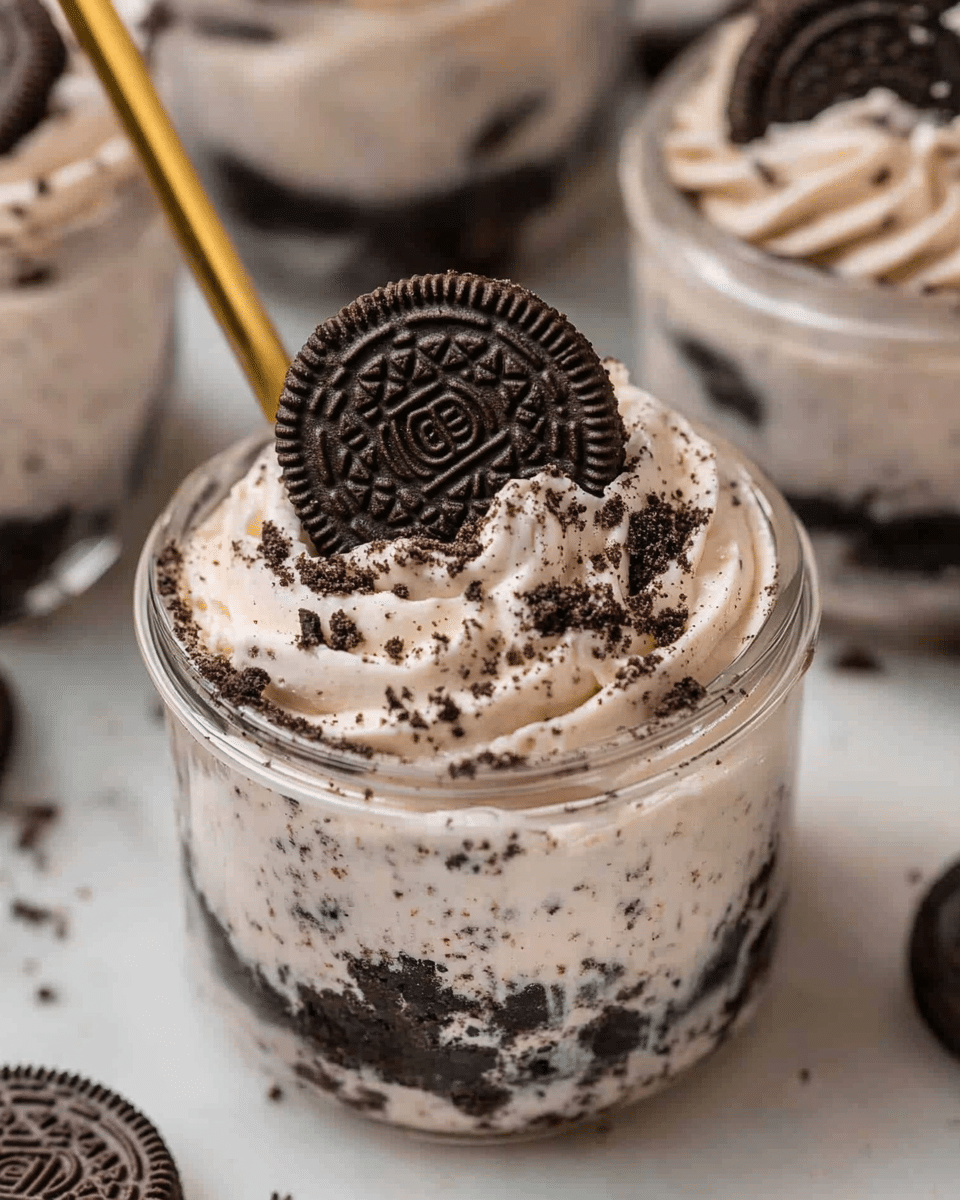 Oreo No-Bake Cheesecake Cups