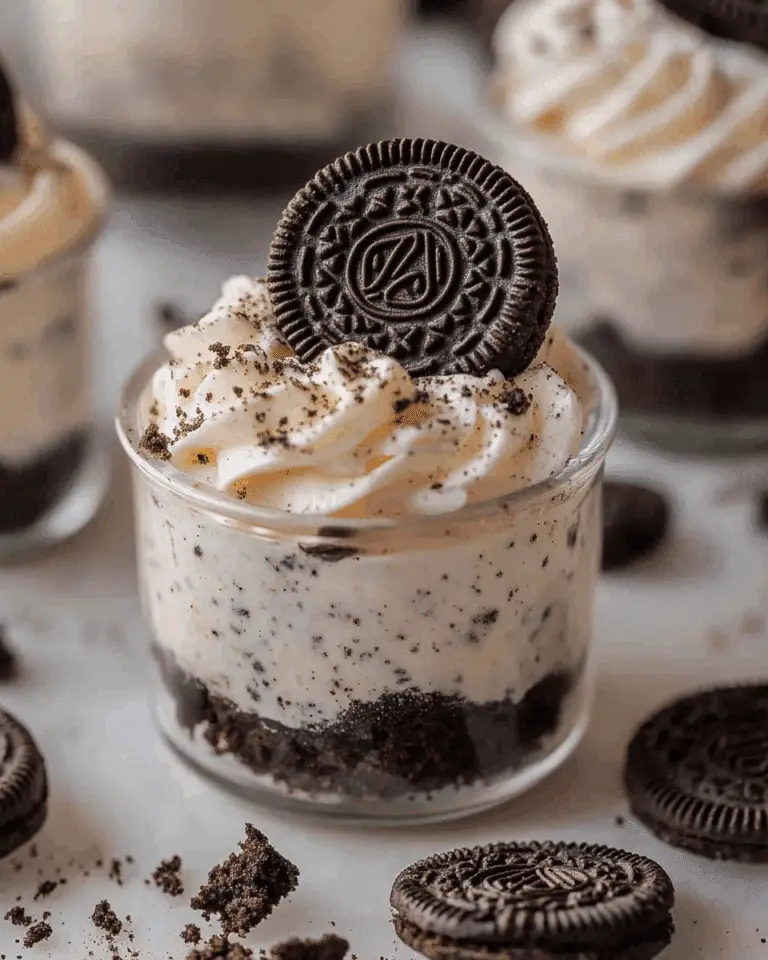 Oreo No-Bake Cheesecake Cups
