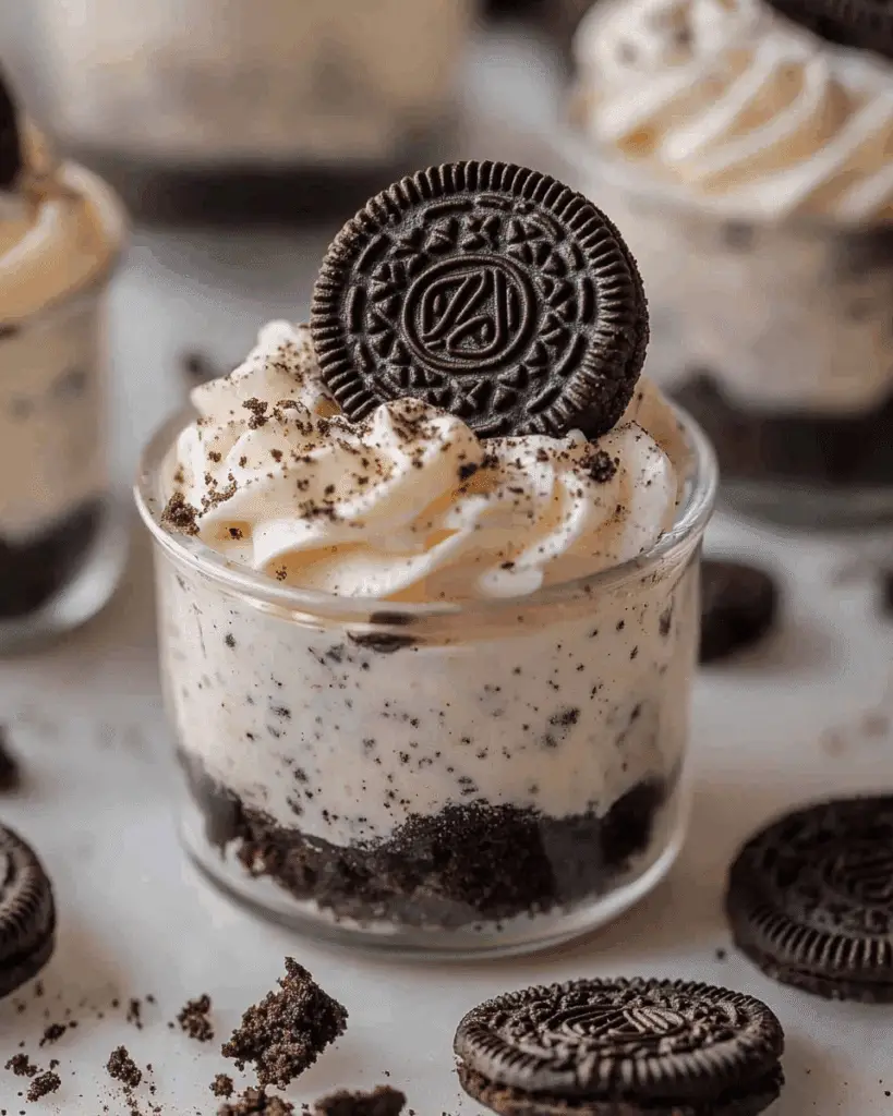 Oreo No-Bake Cheesecake Cups