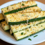 Parmesan Zucchini Spears