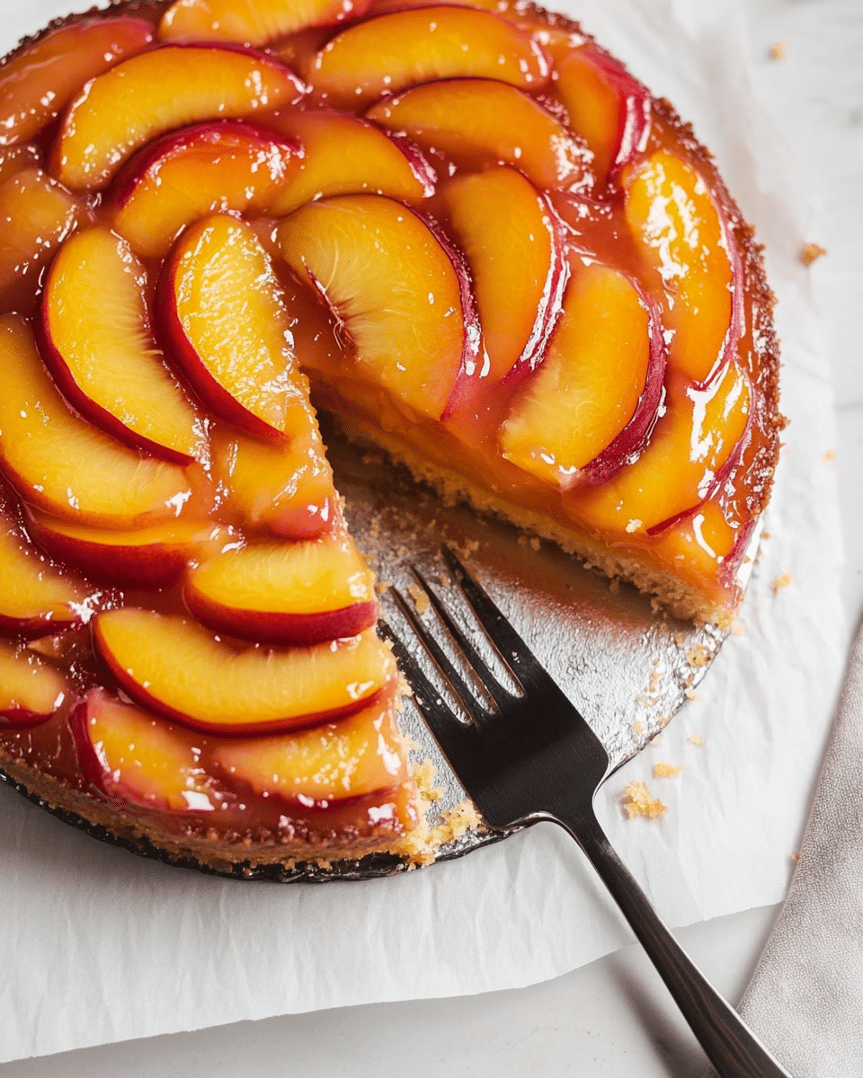 Peach Upside Down Cake