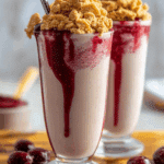Peanut Butter and Jelly Milkshake