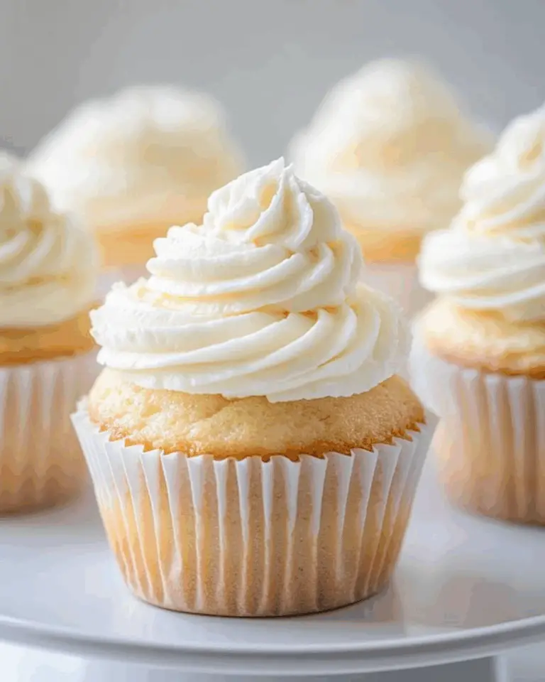 Pineapple Angel Food Cupcakes