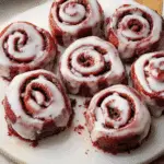 Red Velvet Cinnamon Rolls