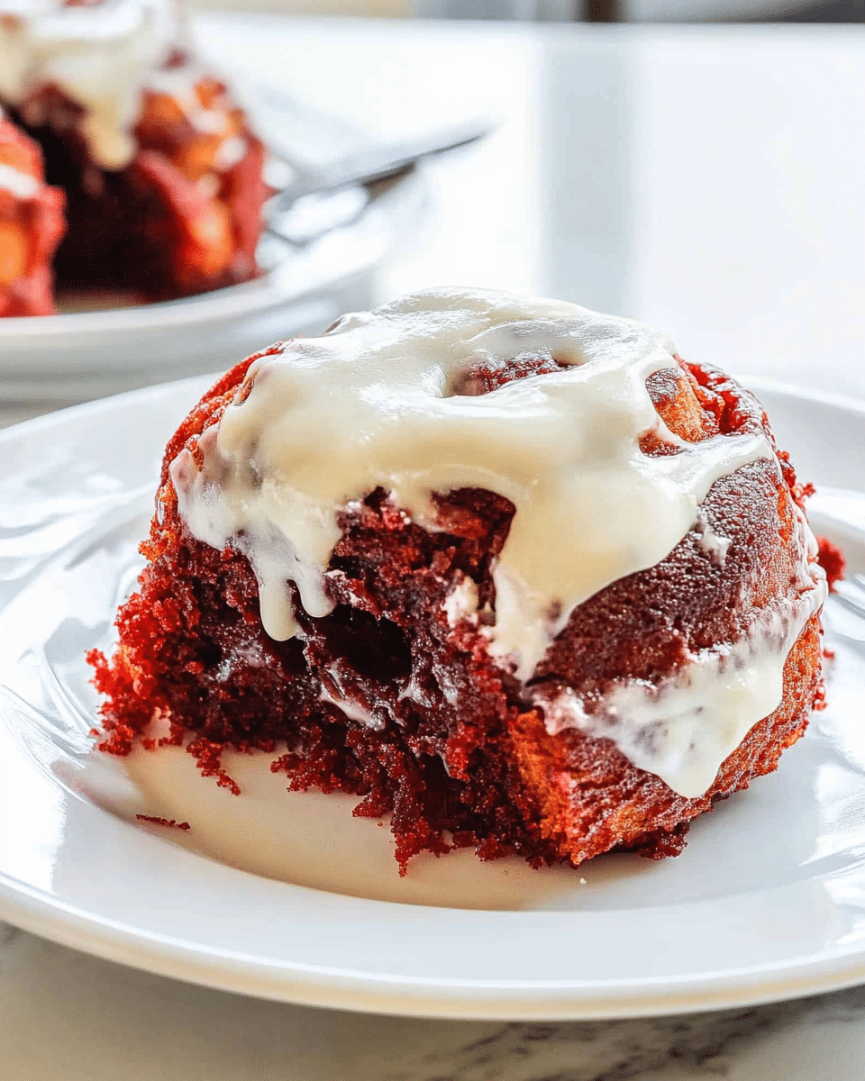 Red Velvet Cinnamon Rolls