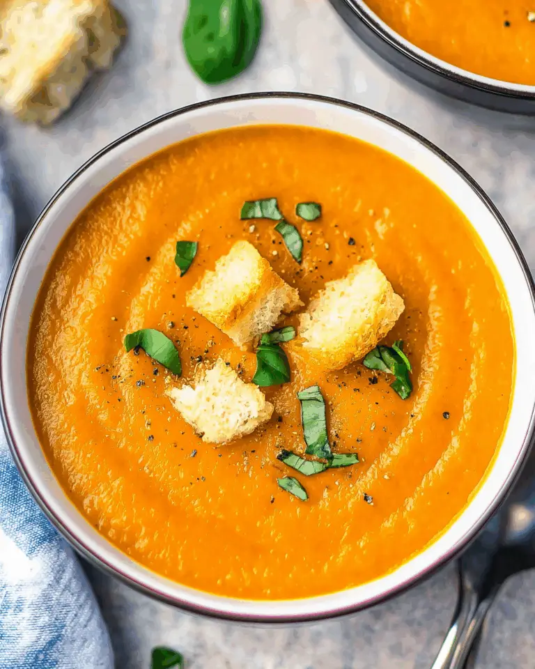 Roasted Carrot Soup