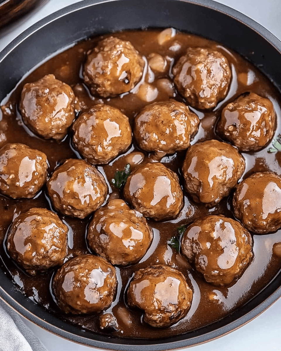 Salisbury Steak Meatballs