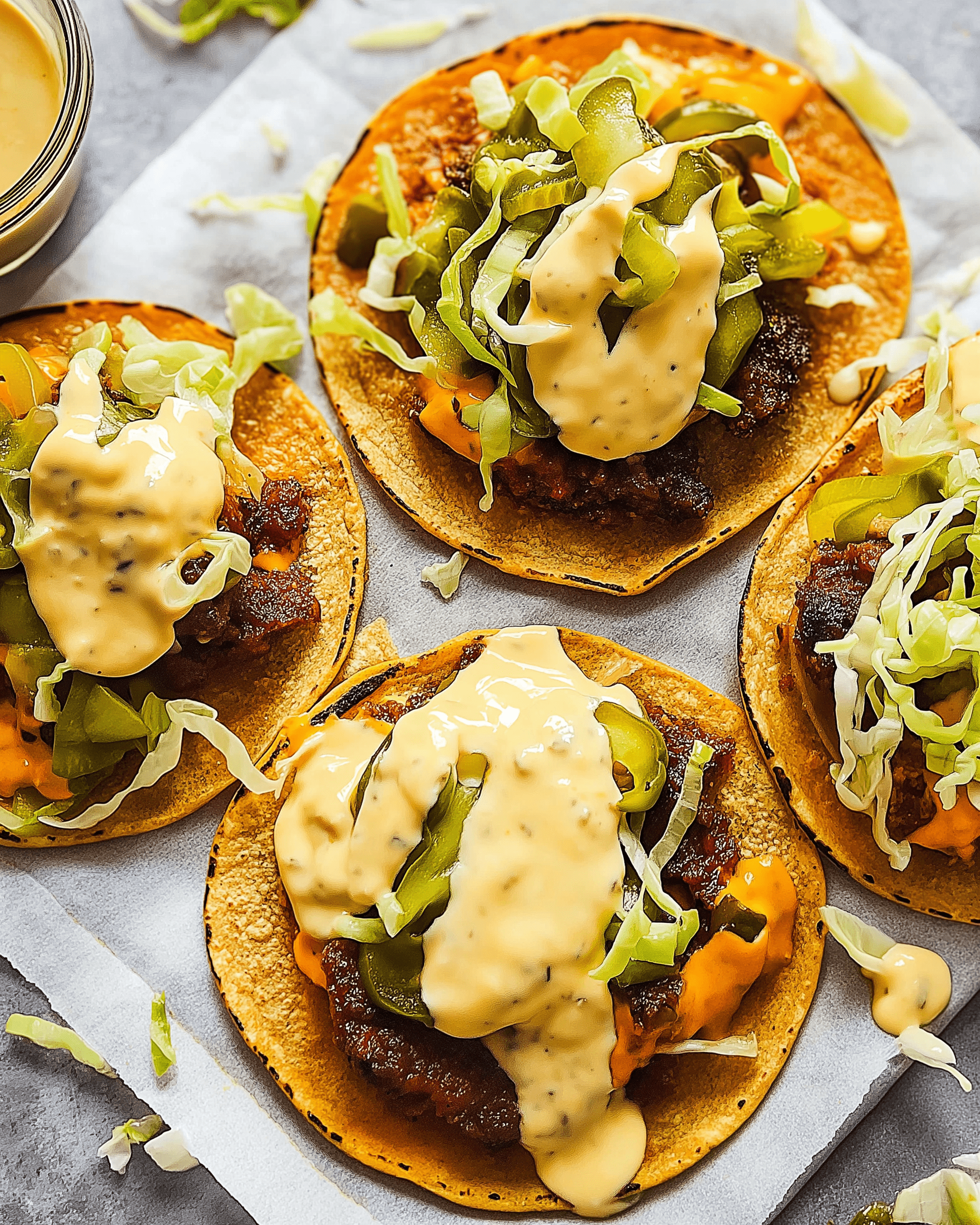 Smash Burger Tacos
