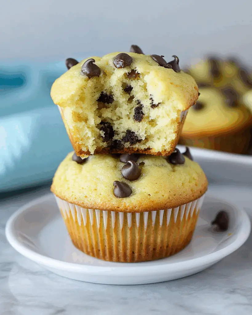 Sour Cream Chocolate Chip Muffins