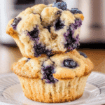 Sourdough Discard Blueberry Muffins