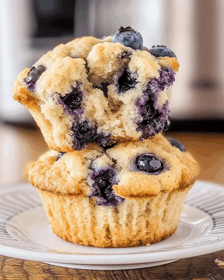 Sourdough Discard Blueberry Muffins