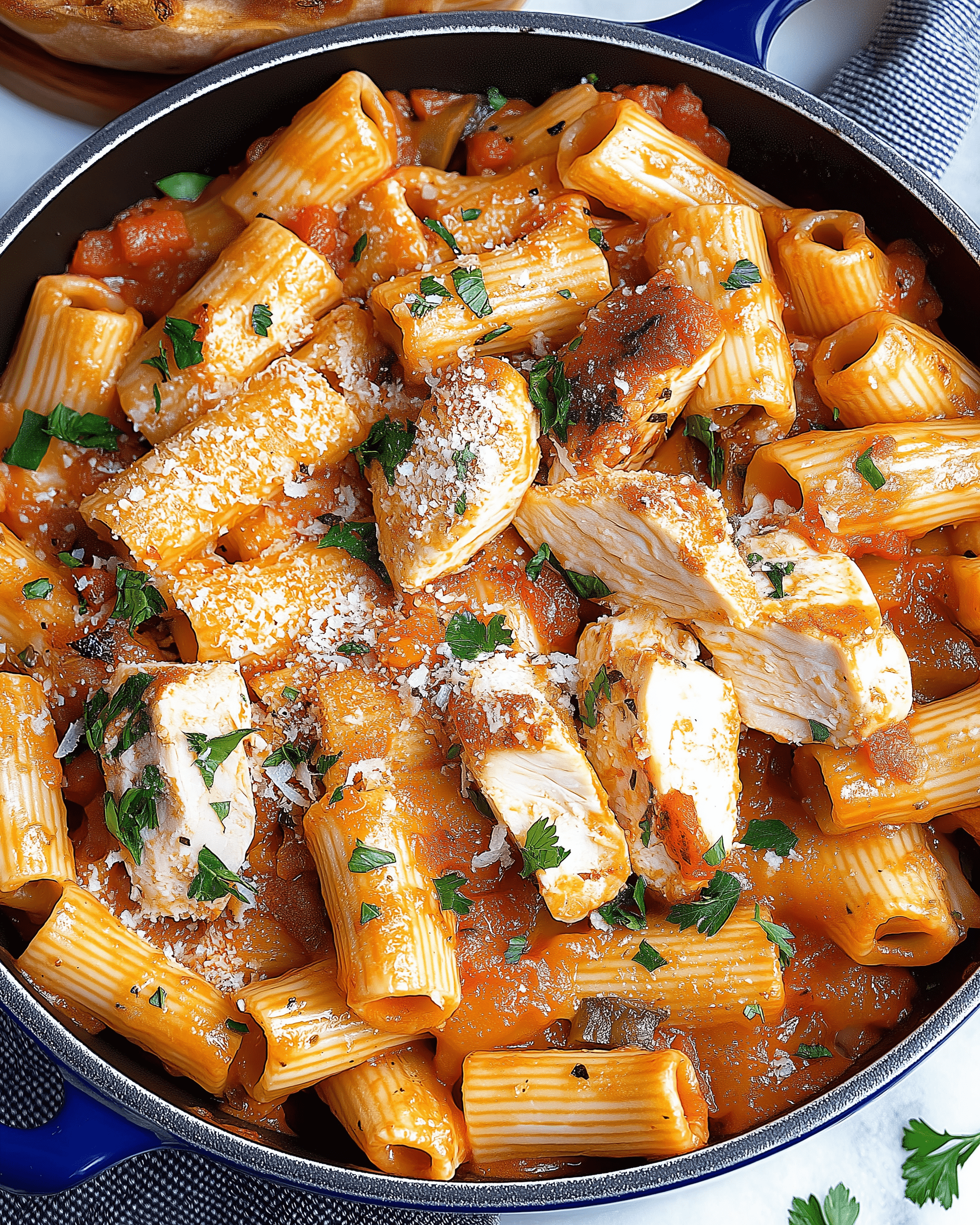 Spicy Chicken Rigatoni