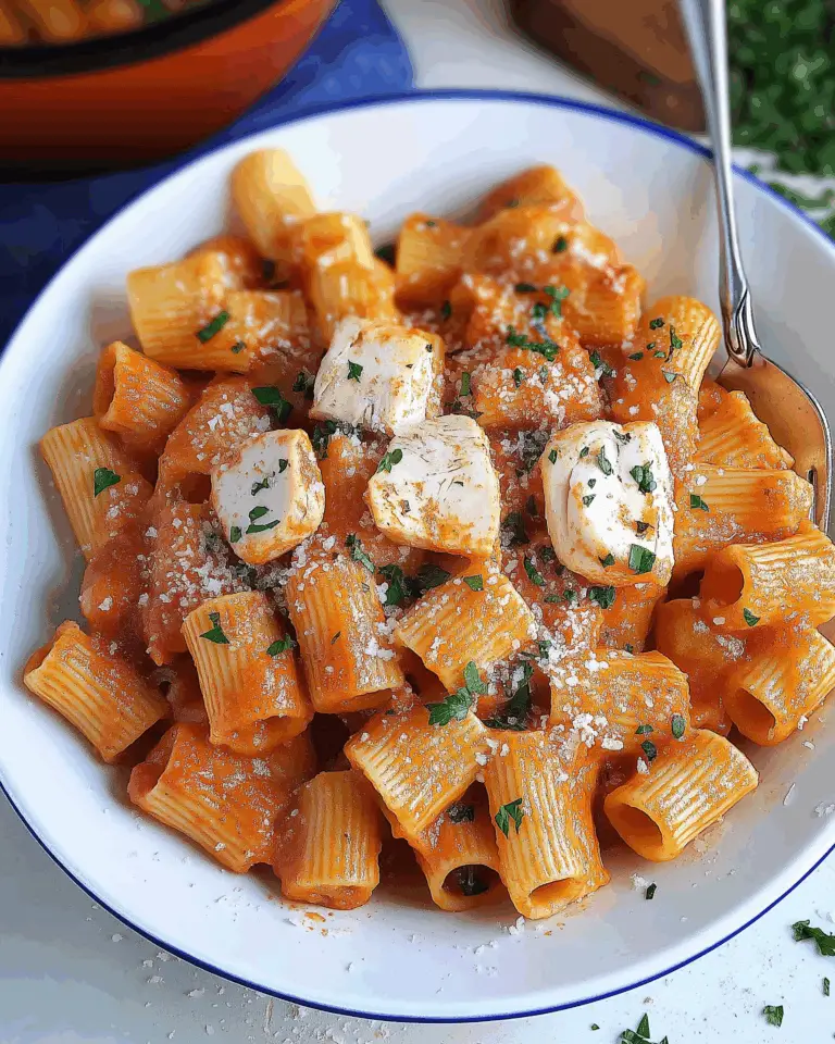 Spicy Chicken Rigatoni