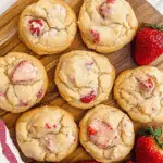Strawberry Cheesecake Cookies