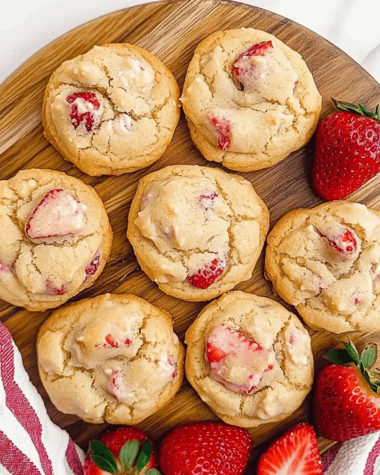 Strawberry Cheesecake Cookies