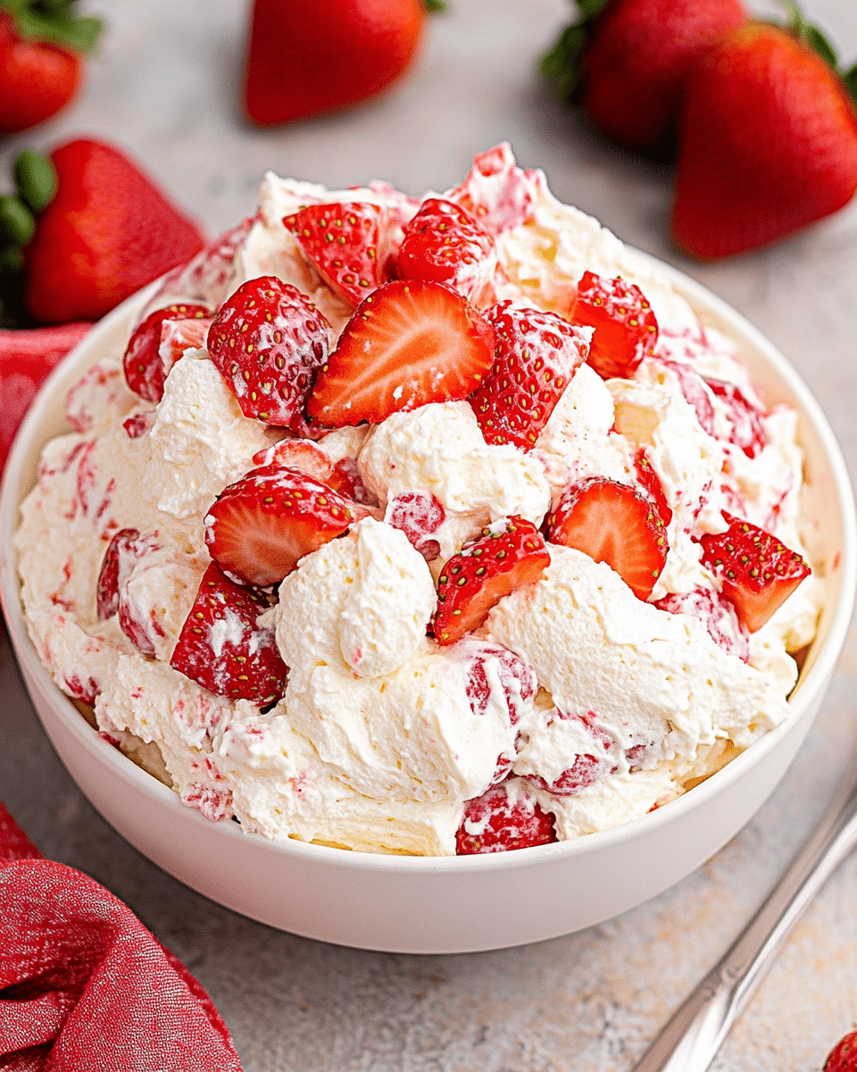 Strawberry Cheesecake Salad