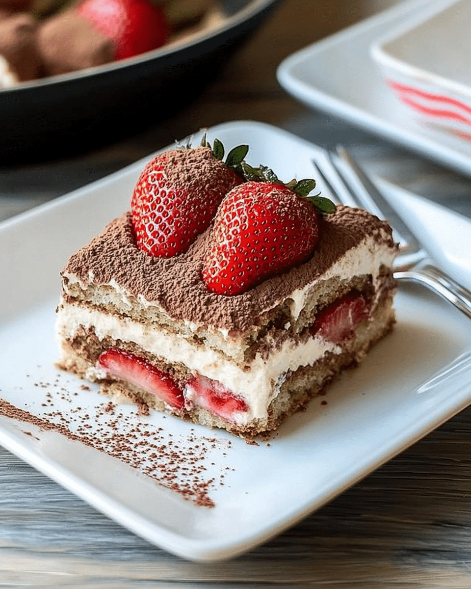 Strawberry Tiramisu