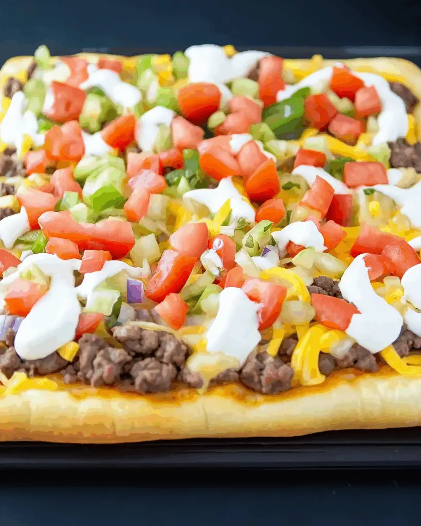 Taco Pizza