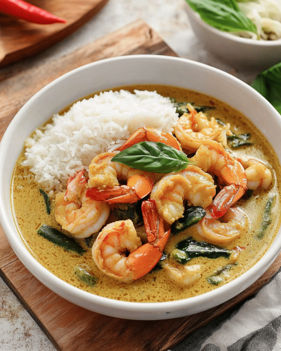 Thai Green Prawn Curry