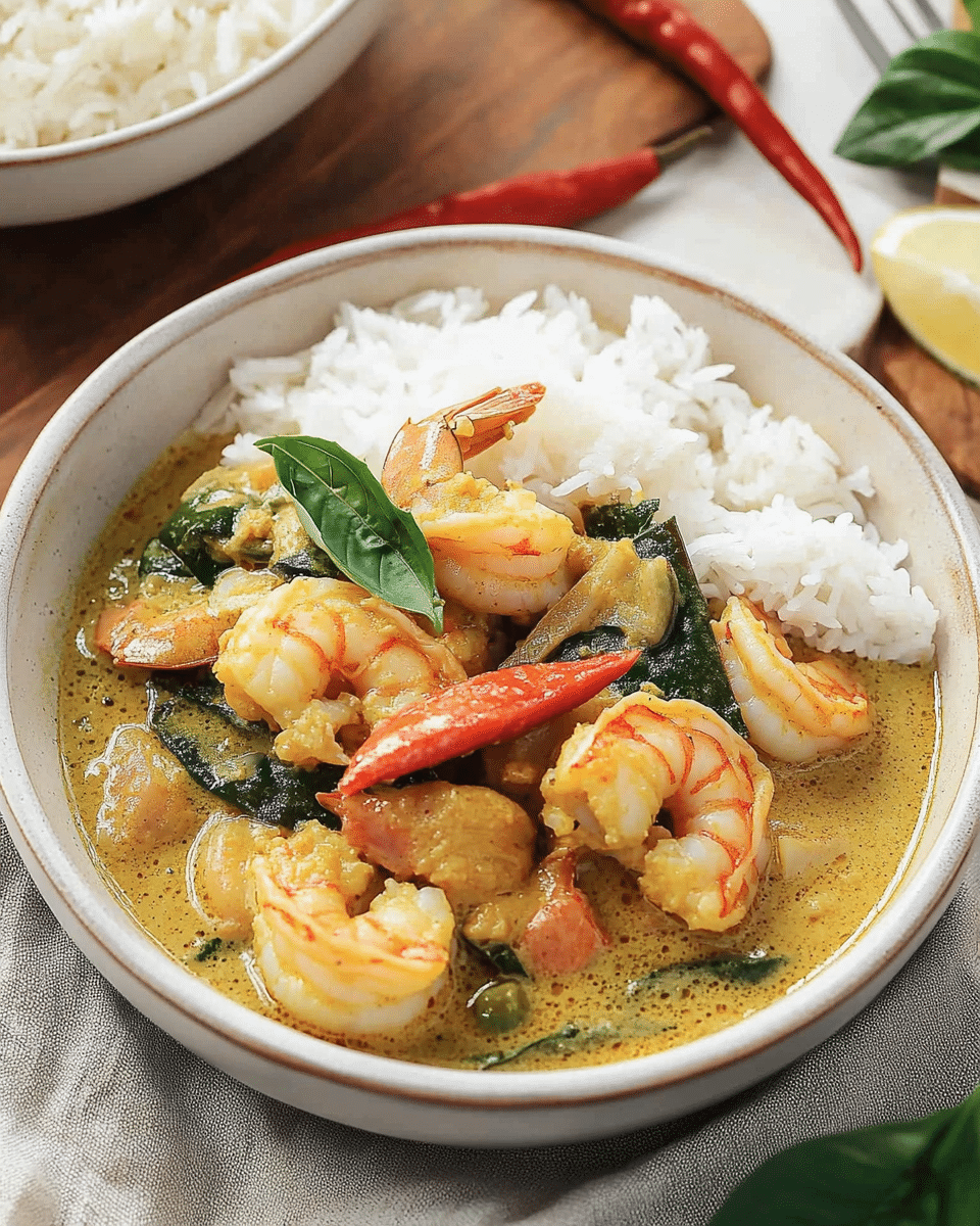 Thai Green Prawn Curry