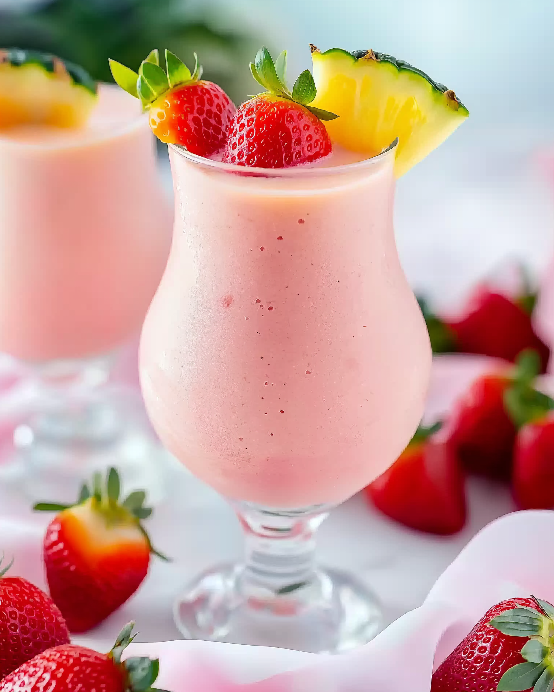 Virgin Strawberry Pina Colada