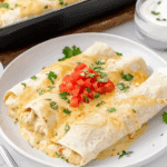 White Chicken Enchiladas