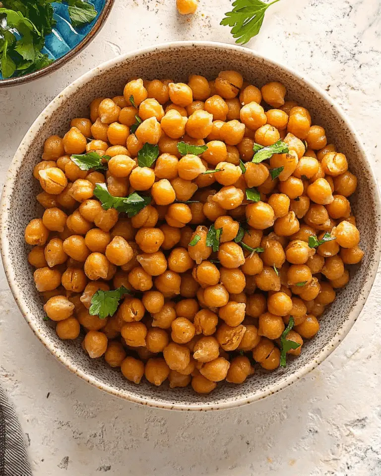Air Fryer Chickpeas
