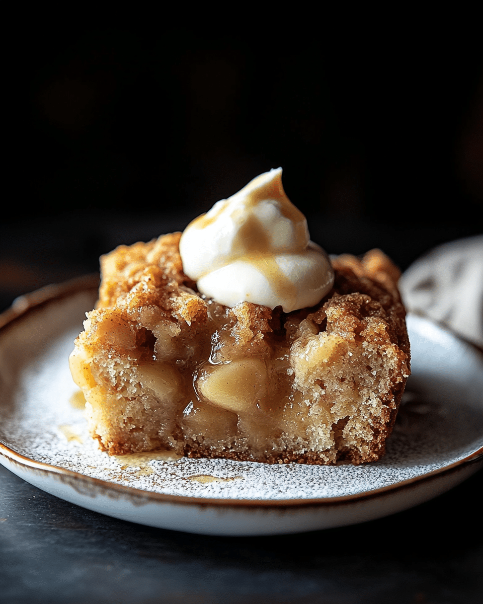Apple Cider Donut Bread Pudding