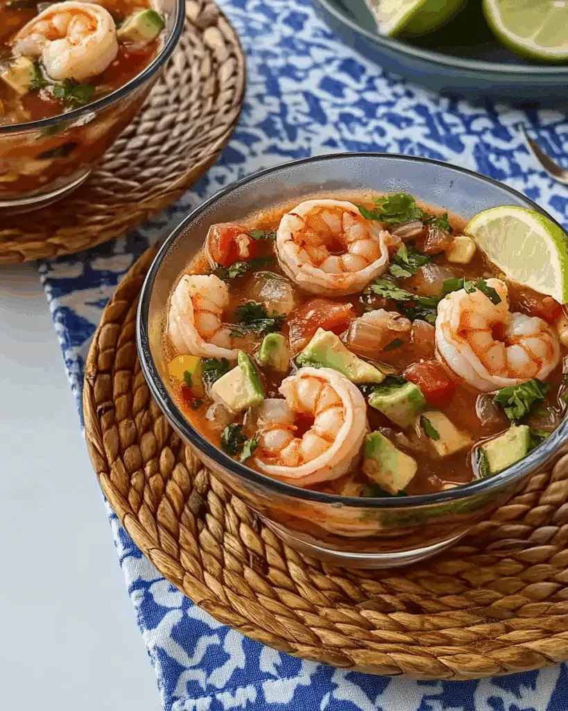 Authentic Mexican Shrimp Cocktail
