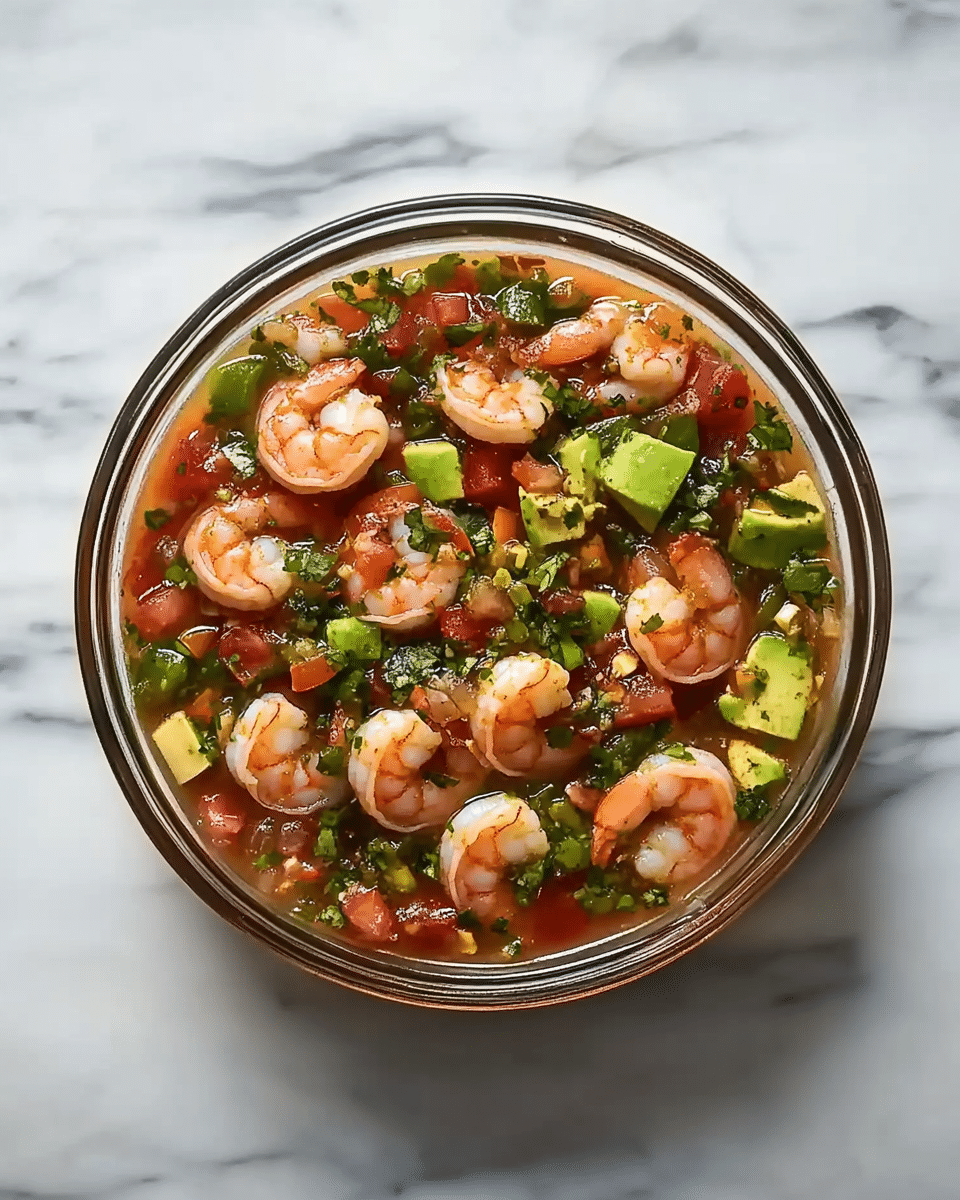 Authentic Mexican Shrimp Cocktail