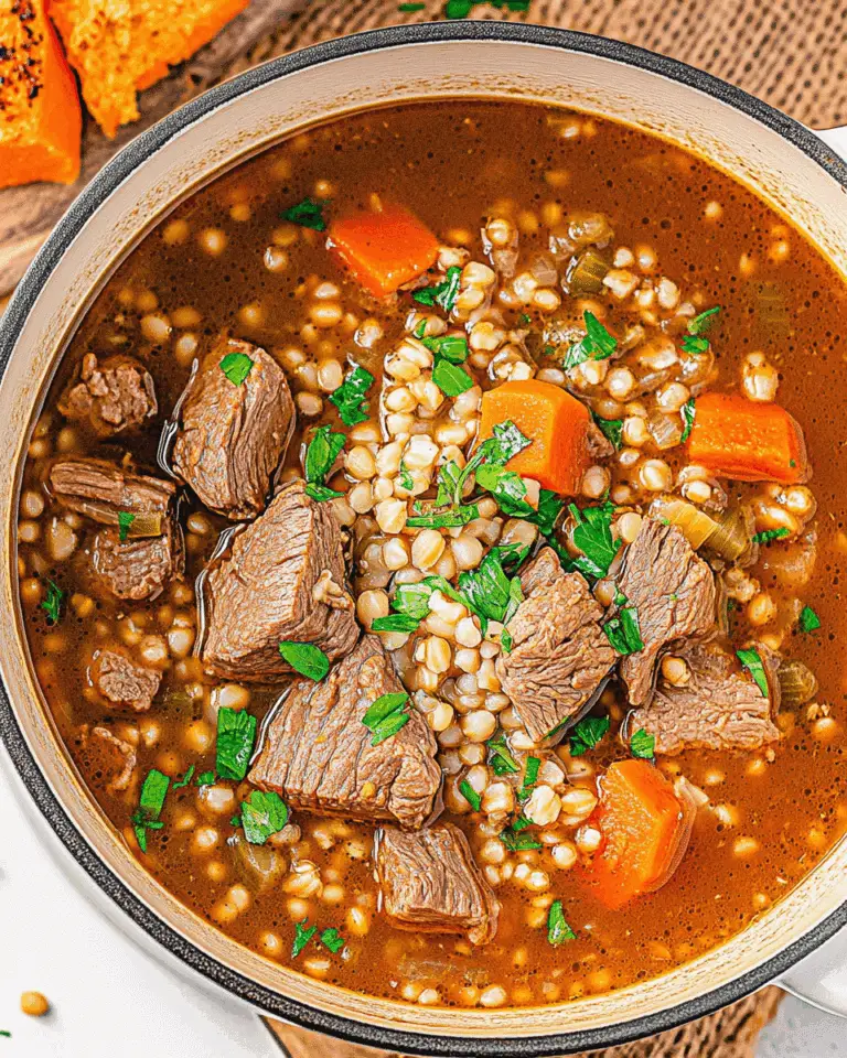 Beef Barley Soup
