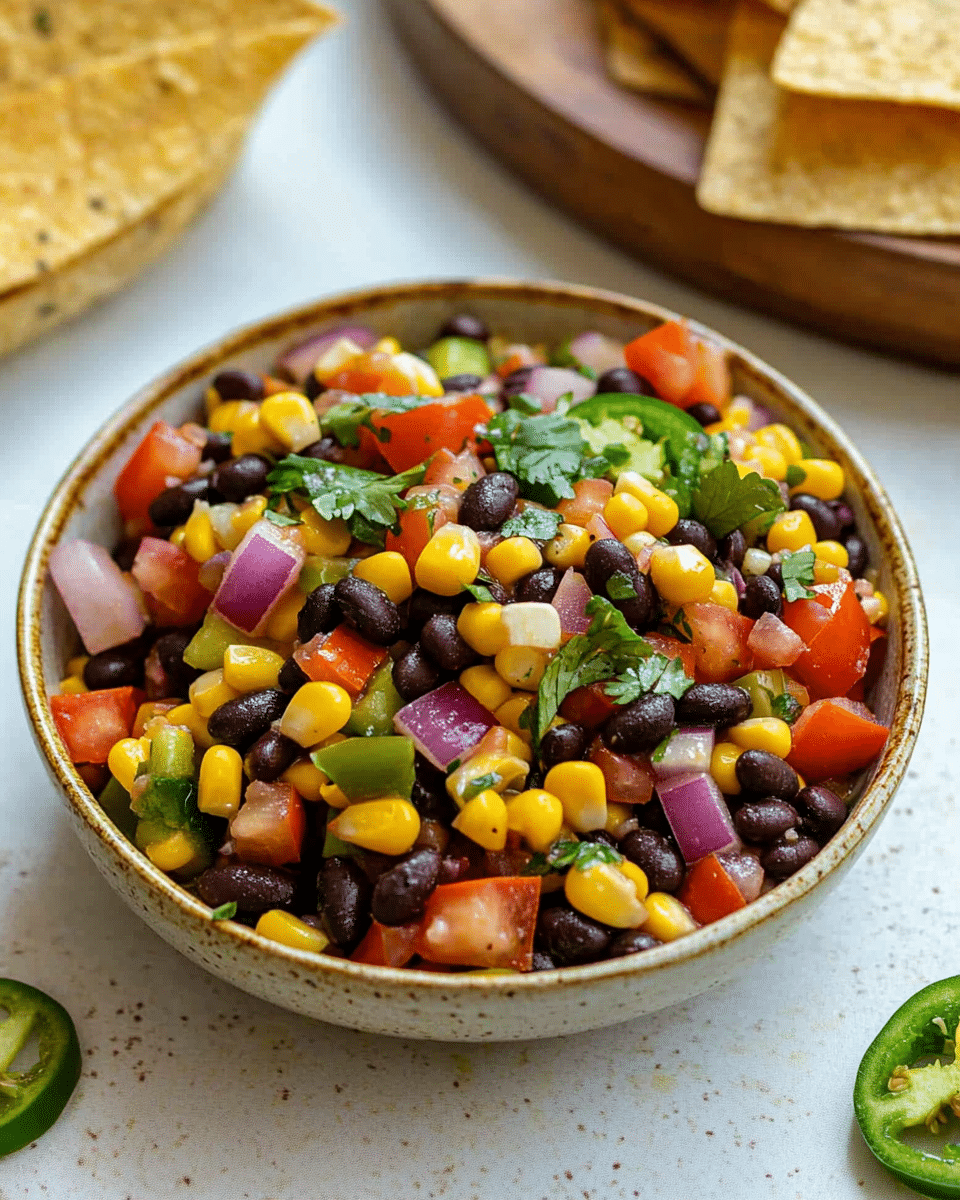 Black Bean and Corn Salsa