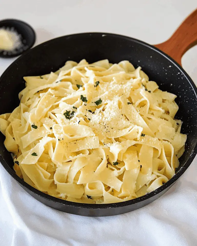 Buttered Garlic Parmesan Noodles