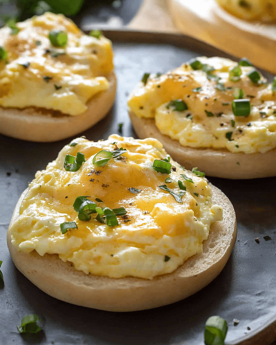 Cheesy Scrambled Eggs