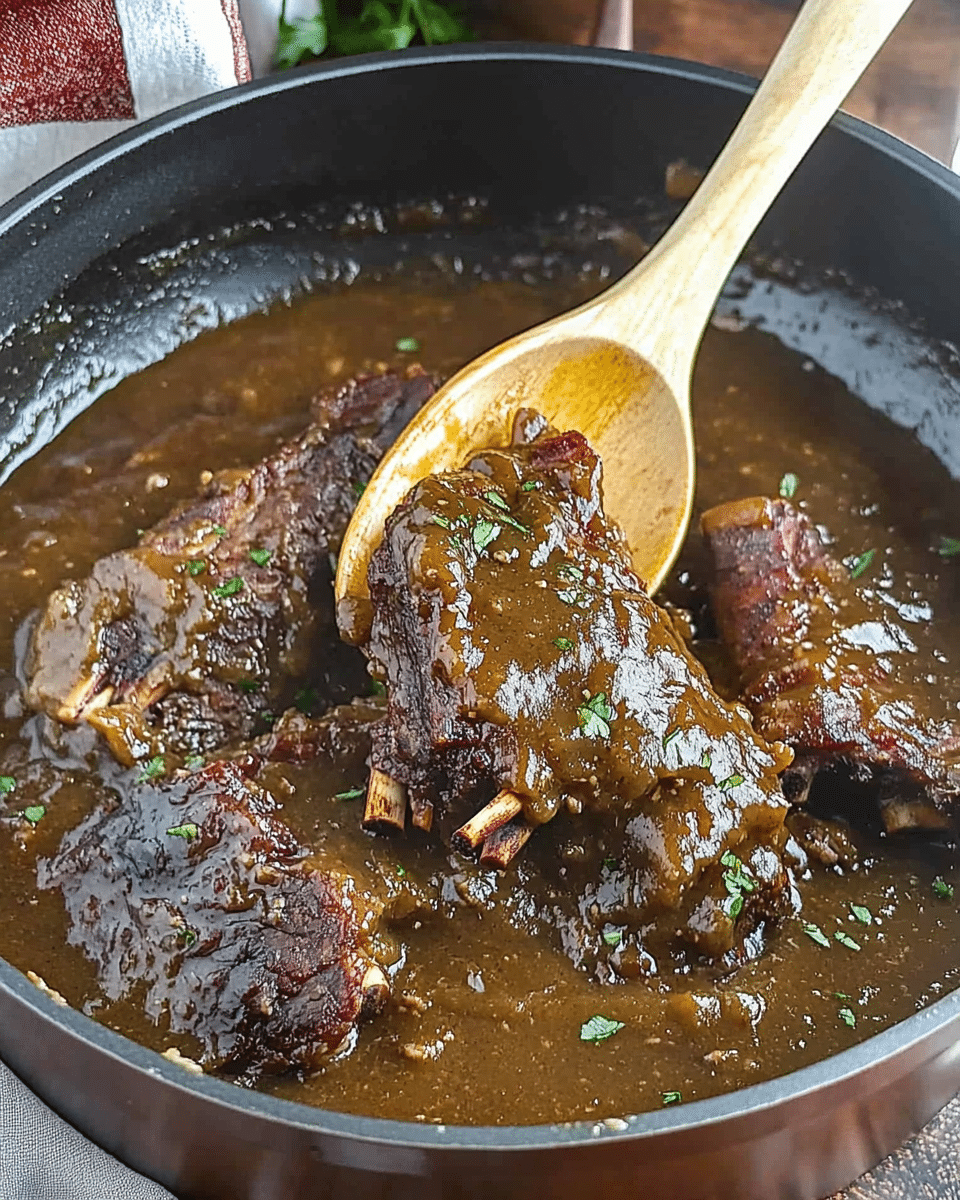 Country Style Beef Ribs and Gravy