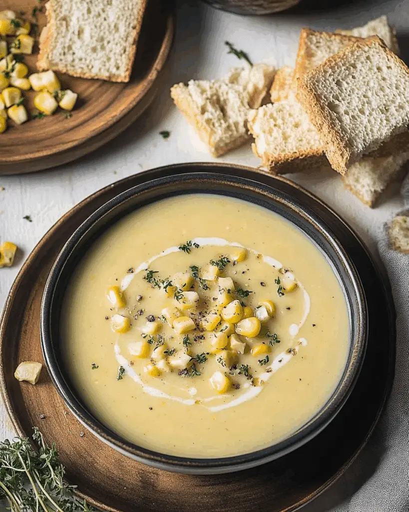 Creamy Sweet Corn Bisque